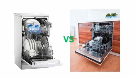 Freestanding Dishwasher vs Built In Dishwasher