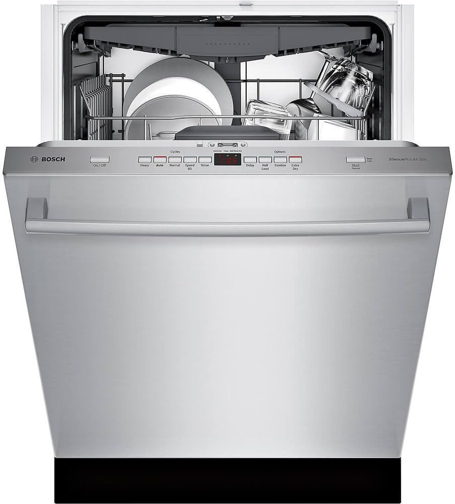 Bosch SHXM63W55N 300 Series 24 Built In Fully Integrated Dishwasher with 5 Wash Cycles in Stainless Steel